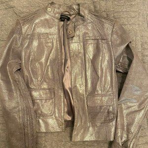 Bebe Shining Bomber Jacket